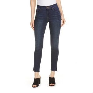 Frame Le High Skinny Side Slit Jeans